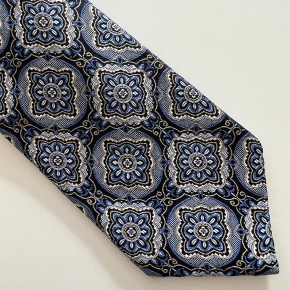 JZ RICHARDS Boulder Hand Made Silk Tie NWOT - Picture 1 of 3